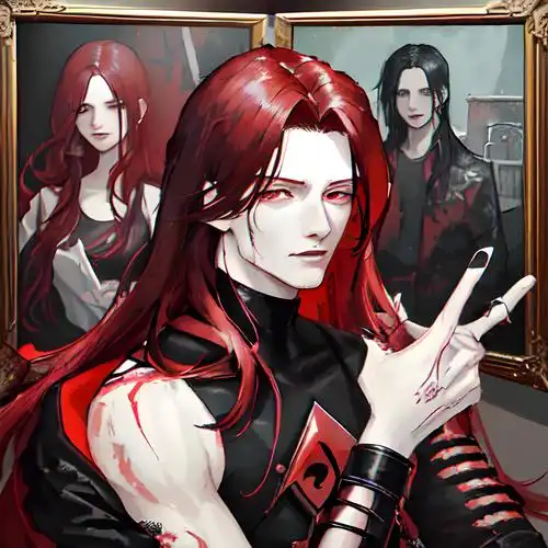 Người đưa tin với dải ruy băng đầy sẹo